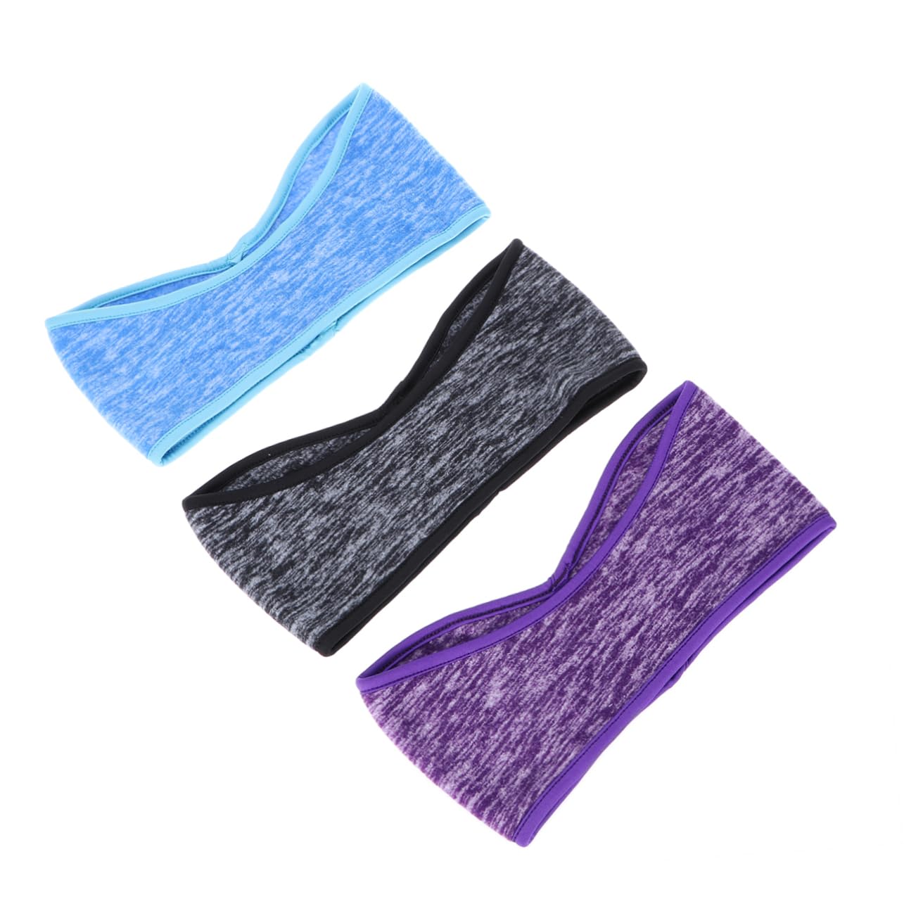 GALPADA 9pezzi Fascia Antiscivolo Fleece per Orecchie Scaldini per Corsa Yoga e Sport all Aperto