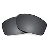 Replacement Lenses for Oakley Valve sunglasses, UV Protection, Anti-Scratch and Impact Resistant, Non-Polarized Black Chrome Mirrored