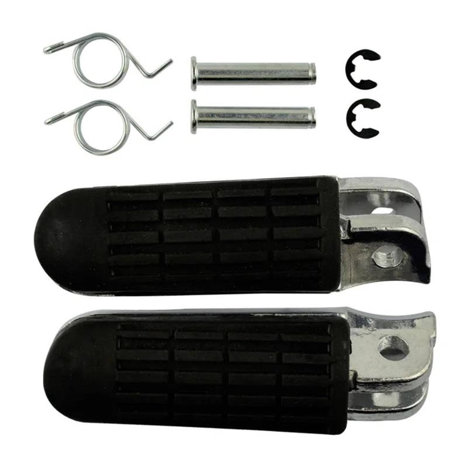 Repose-Pieds Avant Moto pour VFR800 et NTV650 Pédales en Alliage Durable
