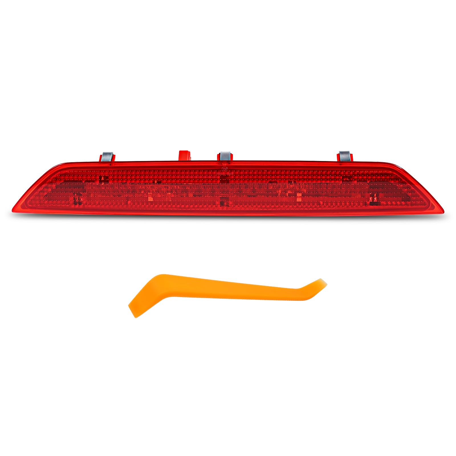 Algrix LED Third Brake Light Replacement for 2015-2024 Ford Transit 150 250 350 350HD, Red Lens Rear Center High Mount 3rd Stop Lamp Replaces BK3Z-