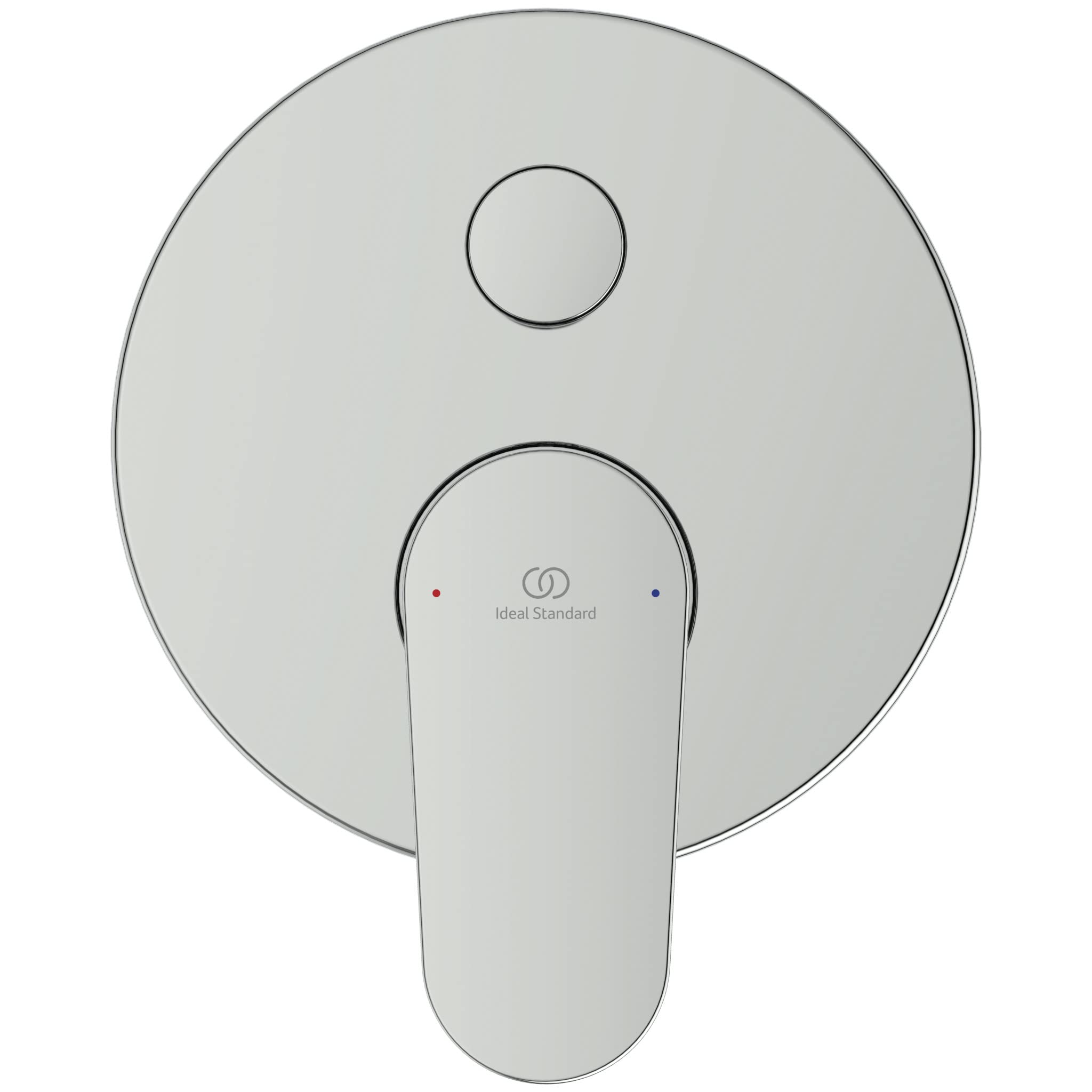 Ideal Standard - Cerafine O, Single-Lever Mixer for Built-in Bathtub or Shower, Two-Way, External Parts, Chrome