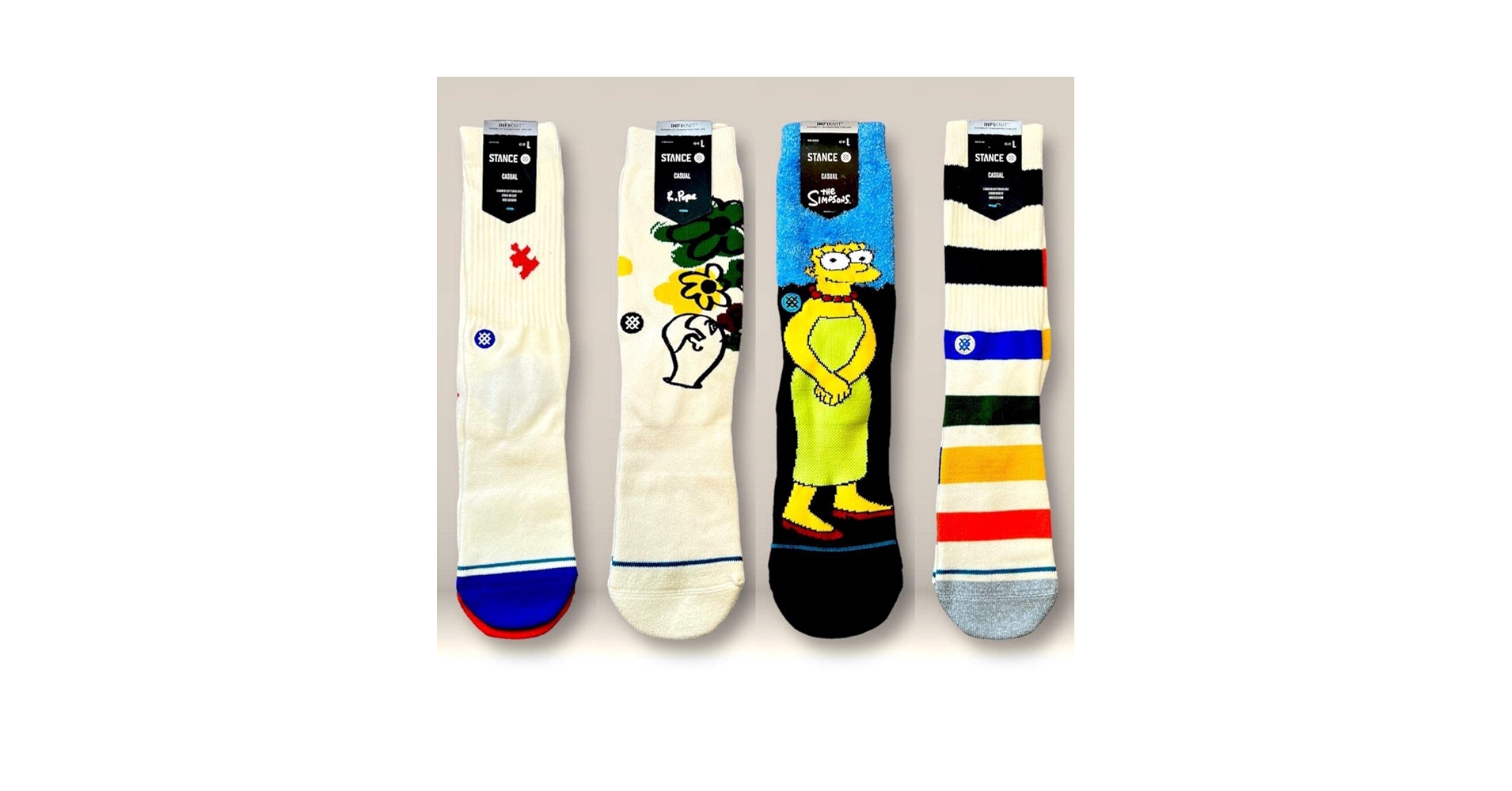 Amazon.co.jp: スタンス ソックス STANCE SOCKS 靴下 4足セット