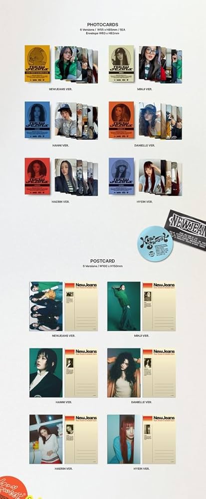 Amazon.co.jp: [6種セット]NewJeans (ニュージーンズ) - シングル