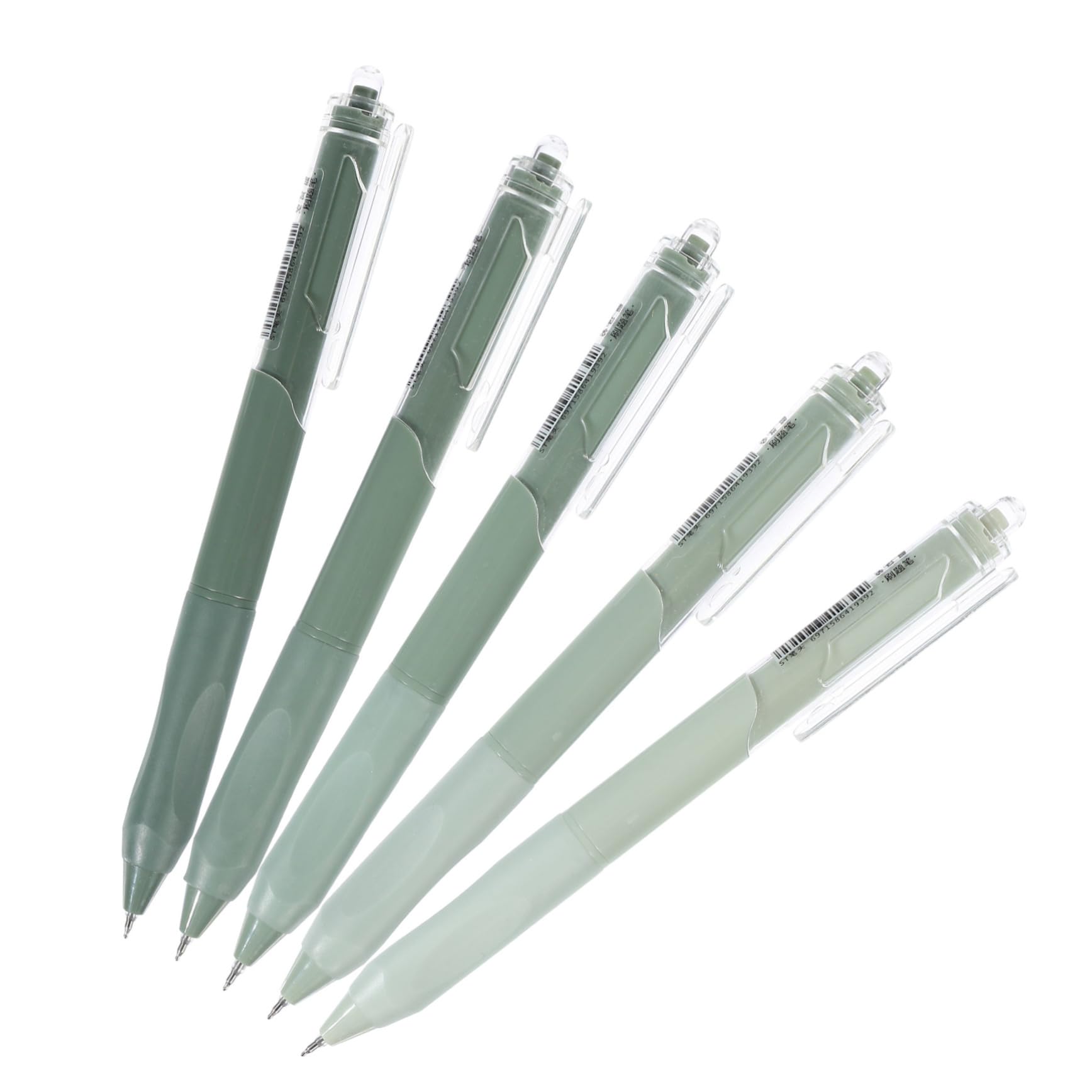 Lurrose 4 Set Gel Retrattile Design E Ergonomico Scrittura Liscia E Veloce Per Studenti E Ufficio Materiale Resistente E Leggero 5 Pezzi*4