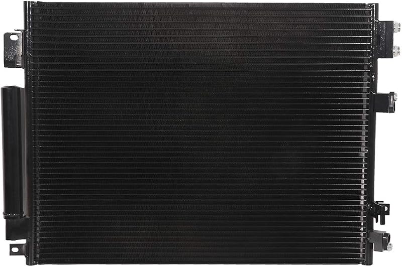 Condensador do ar-condicionado ECCPP para Chrysler 300 e Dodge Challenger/Charger – Dianteiro