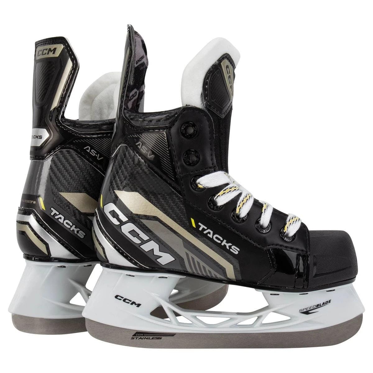 CCM Tacks AS-V Eishockey Schlittschuhe Youth, Breite: Regular
