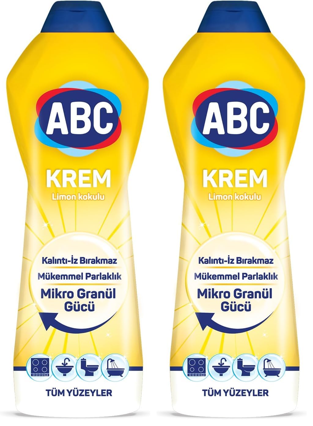 ABC Sıvı Krem 750 ml Limon 2li paket
