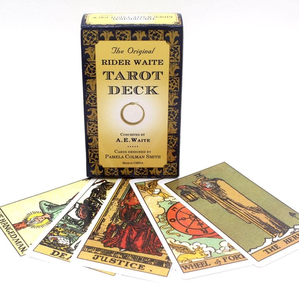 Tarot Cards Deck, Rider Waite Tarot Deck for Divination Practice, Fortune Telling Sessions and Spiritual Guidance, Personal Self-Reflection Tool-image-21