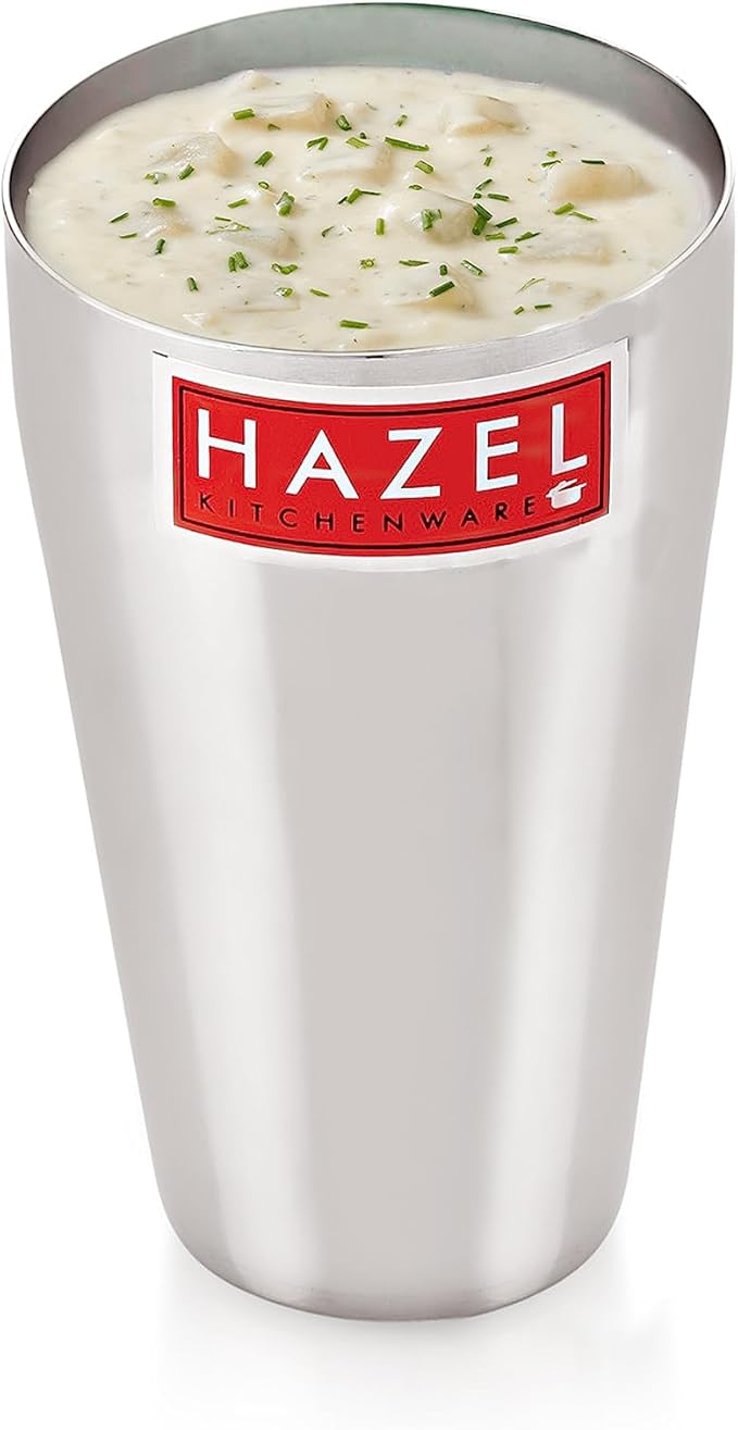 Vaso de Acero Inoxidable HAZEL 750 ml Plateado miniatura 8