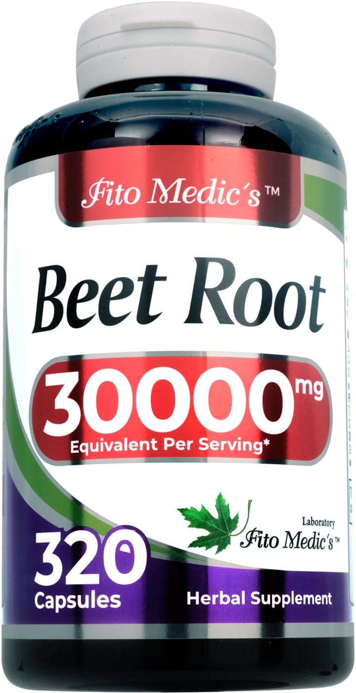 FITO MEDIC'S Lab Beet Root Capsules 30000 mg Equivalent