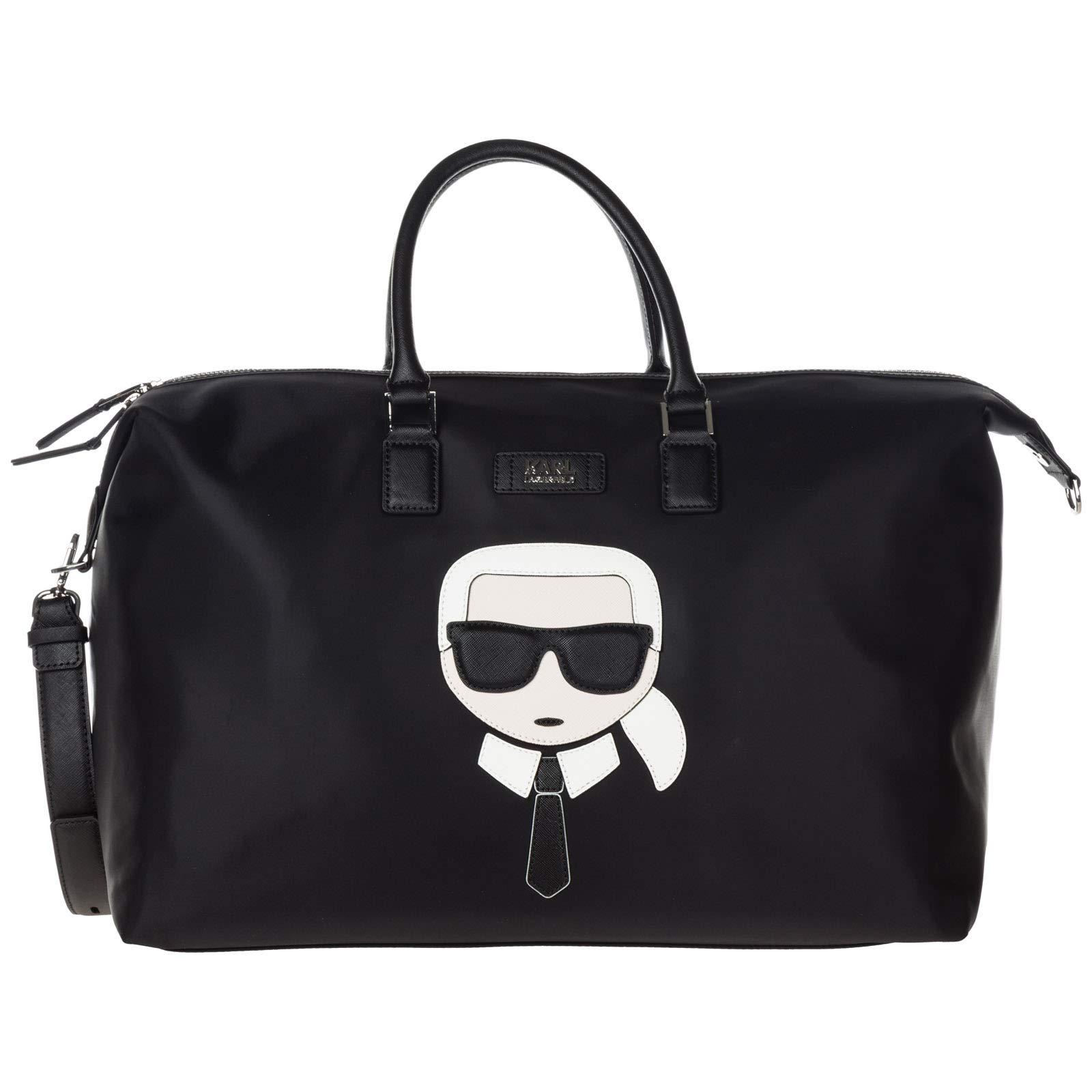 Karl Lagerfeld men K/Ikonik duffle bag nero