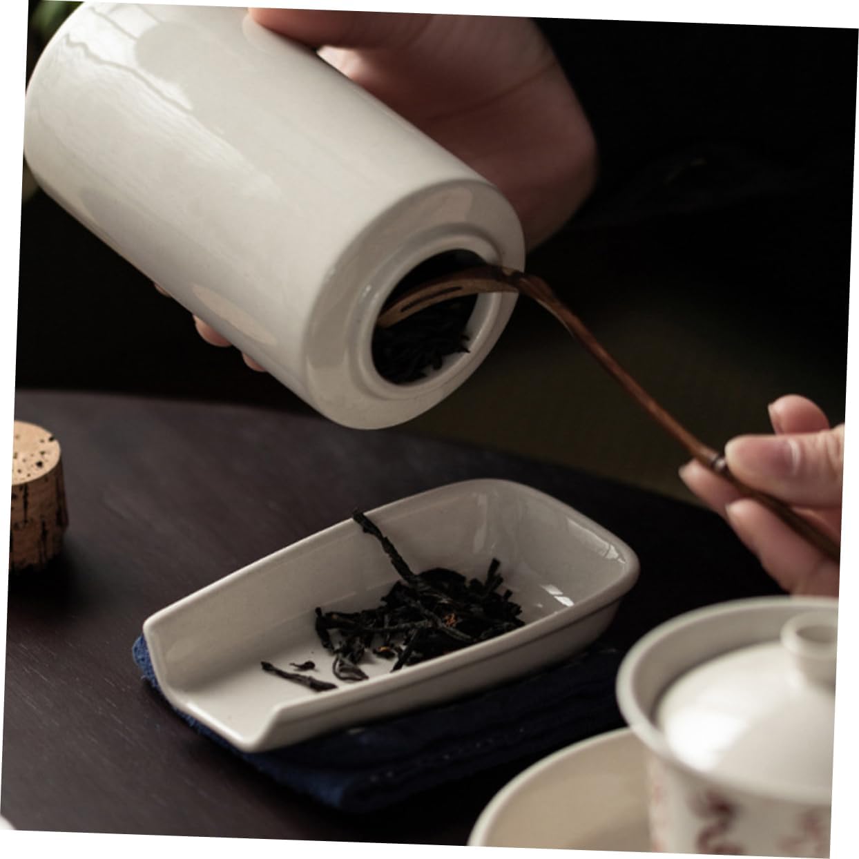 PRETYZOOM Loose Leaf Tea Scoop Portable Multi Function Spoon for Kitchen for Tea Spices Flour and Sugar Compact Design for Home Use and Easy to Clean