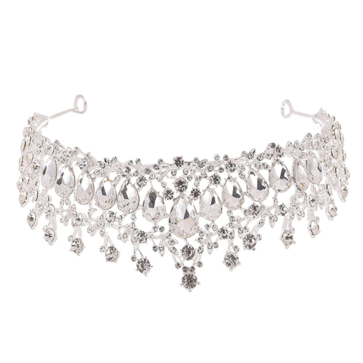 HAPINARY De Novia Diadema Tiara De Princesa Accesorios Para El Cabello De Dama De Honor Tiara Nupcial Accesorios Para El Cabello De Novia Tocados De Novia Para Boda