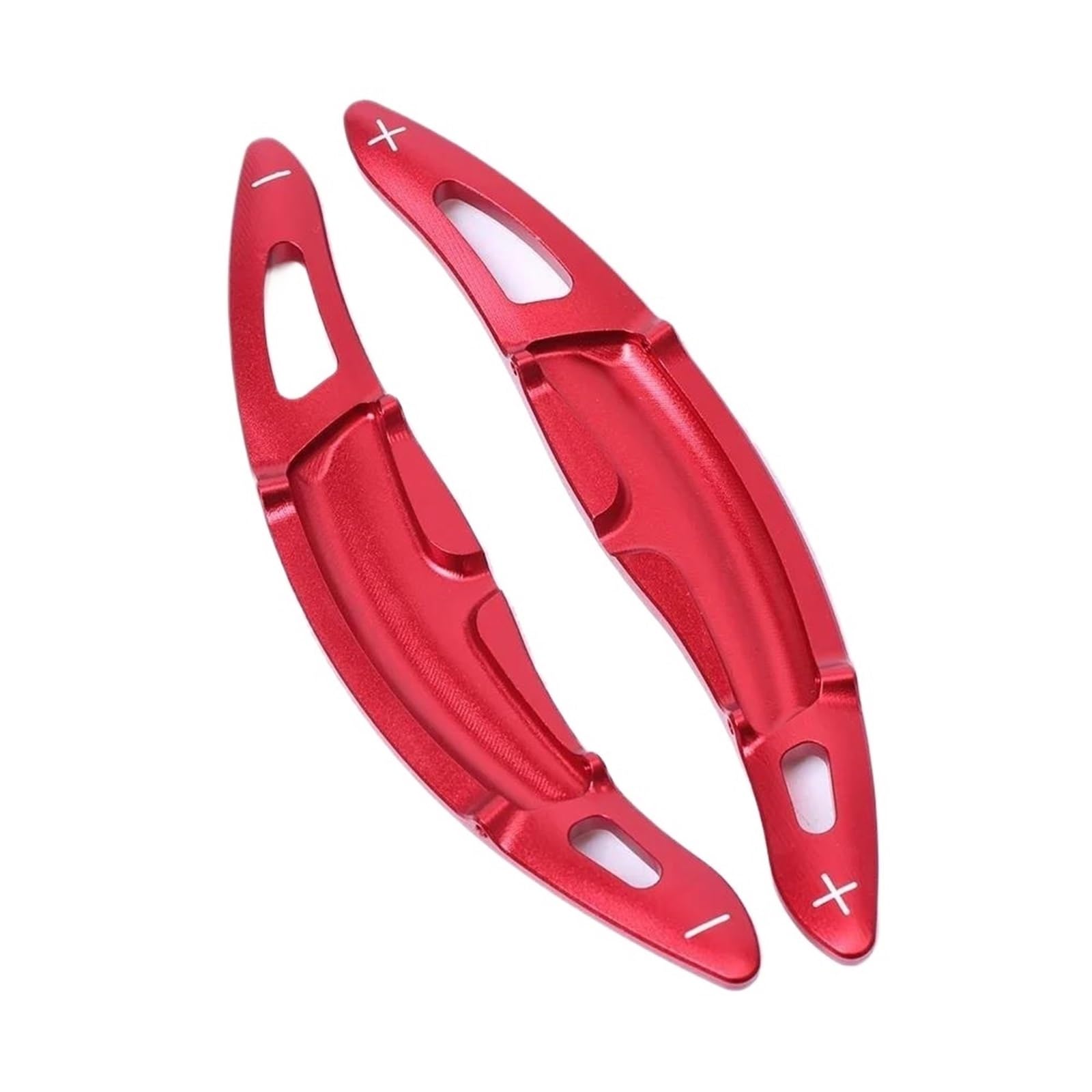 BVFSXHS Car Steering Wheel Paddle Shifter Extension for Panamera Macan Cayenne Carrera 991 Steering Wheel Shift Paddle Shifter Extension(Red)