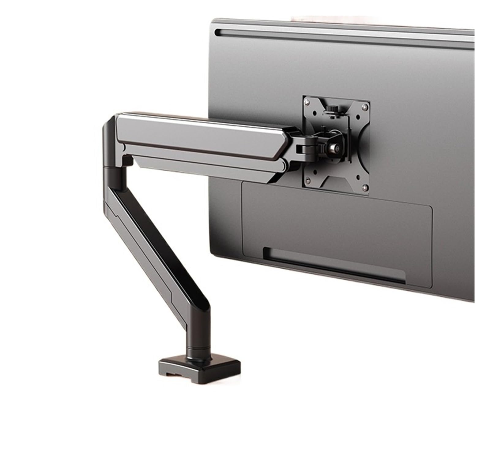 Ikpgbzxm Singlescreencoolblack Monitor Robotic Arm Stand For Drill-Free Dual Screens(Singlescreencoolblack)