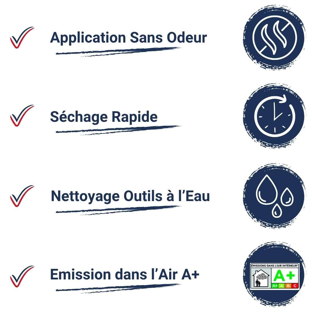 Primaire Bois - Codeve Bois/RAL 9010 - Blanc pur - 5L - Intérieur/extérieur - Pour Renforcer L'adhérence Sur Votre Bois Avant Une Finition.