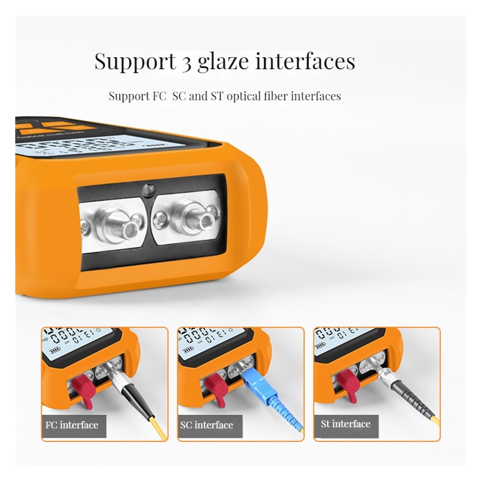 Localisateur de défaut visuel compteur puissance optique 4 en 1, stylo lumineux 15 KM éclairage LED outil testeur câble à fibre réseau OPM Rechargeable Inspection de circuits