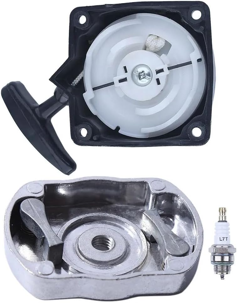 Recoil Pull Starter Kit Fit for Brush Cutter Engine 40-5 44-5 33cc 36cc 43cc 49cc 52cc Lawn Mower Spare Parts Grass Cutter Parts