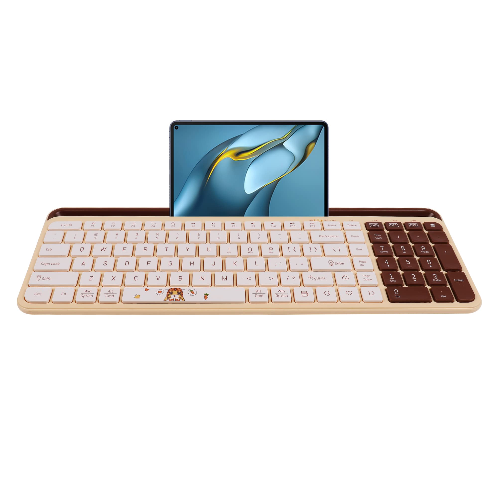 Amazon.co.jp: SUPER DREAM ワイヤレスキーボード Bluetooth フル