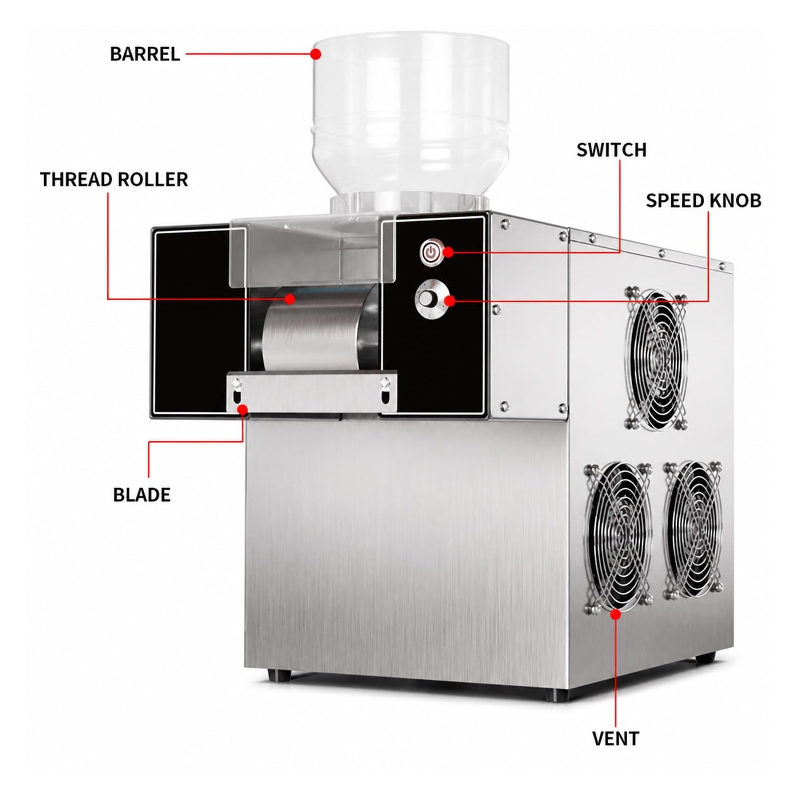 Macchina per il ghiaccio, Mini fiocco di neve Ice Maker rasoio fiocco di neve