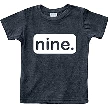 9th Birthday Shirt for Boys Nine Tshirt Gifts 9 Year Old boy Gifts 9 yr Birthday