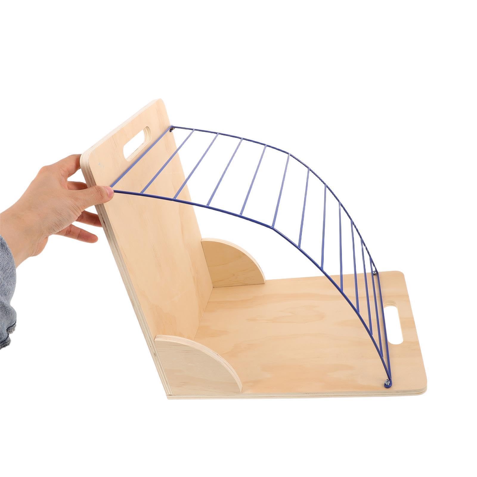 PLAFOPE Organizer Struttura Multicomparto e Ripiani Ampliati Documenti a 12 Strati in Legno Design Moderno e Funzionale per Facile Archiviazione e Accesso per Ufficio e Aula