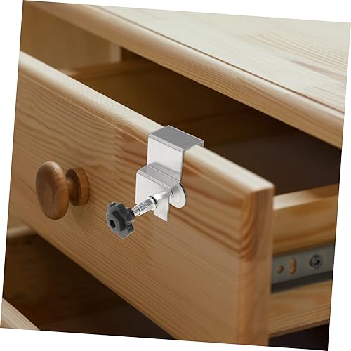 Miniatura 9 de 4 abrazaderas de instalación frontal, herramienta auxiliar de carpintería para fijación compatible con varios grosores, herramienta auxiliar de