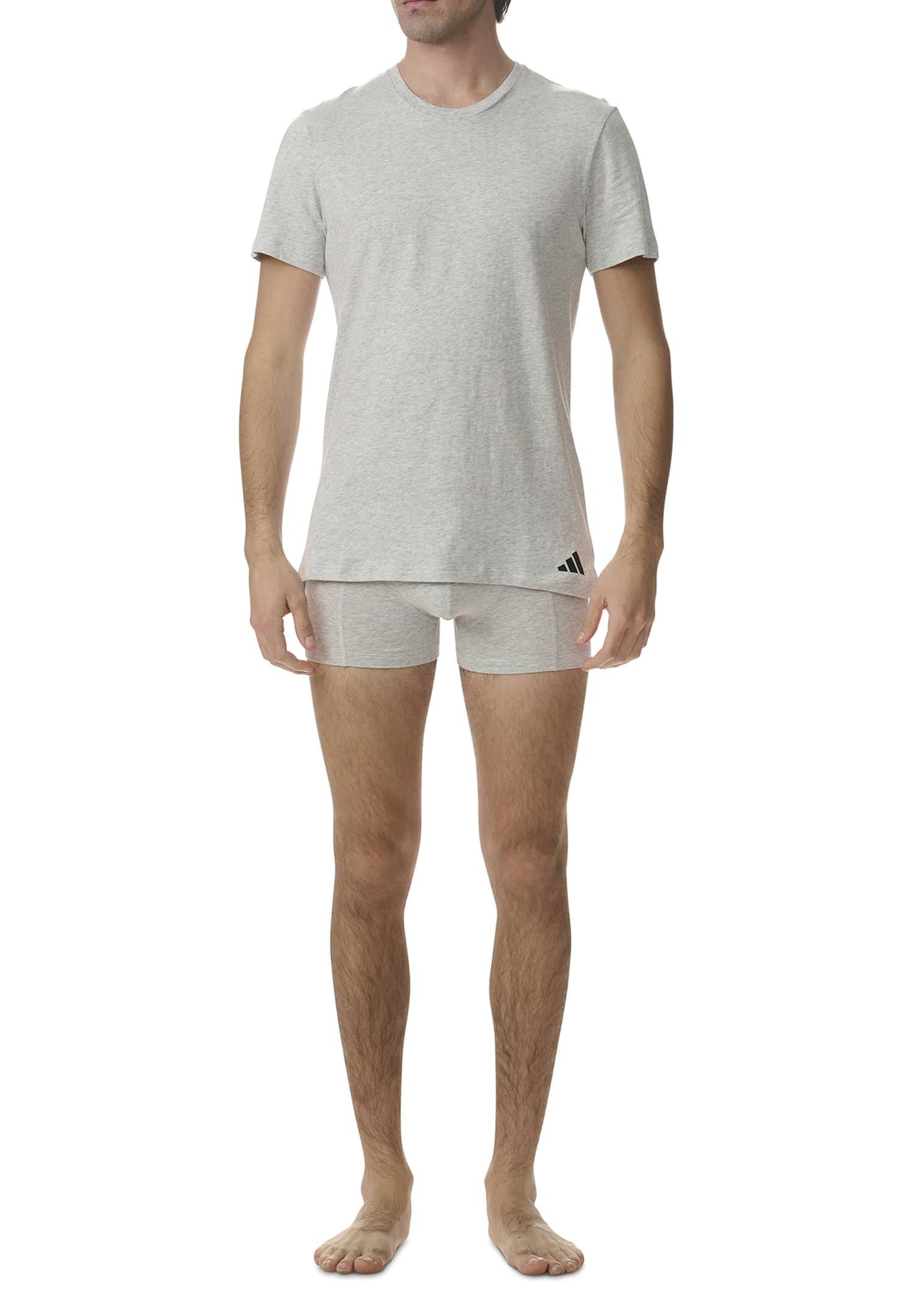 Adidas t shirt uomo (pacco da 3) - maglietta uomo (taglia S - 3XL) - comodo t-shirt uomo
