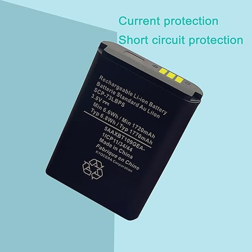 Miniatura 4 de SCP-73LBPS - Batería de repuesto para Kyocera DuraXV Extreme E4810 Verizon Flip SCP73LBPS de alta capacidad