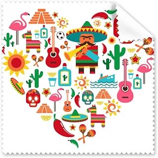 Sombrero Suger l Mexico Mexican Flango Cleaning Cloth Phone Screen Glasses Cleaner 5pcs