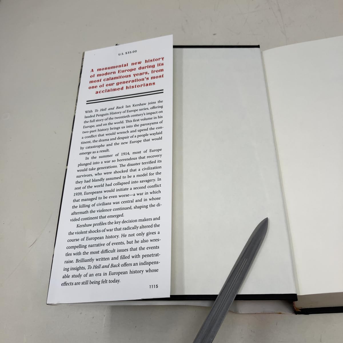 To Hell and Back: Europe 1914-1949 (The Penguin History of Europe) - PT02