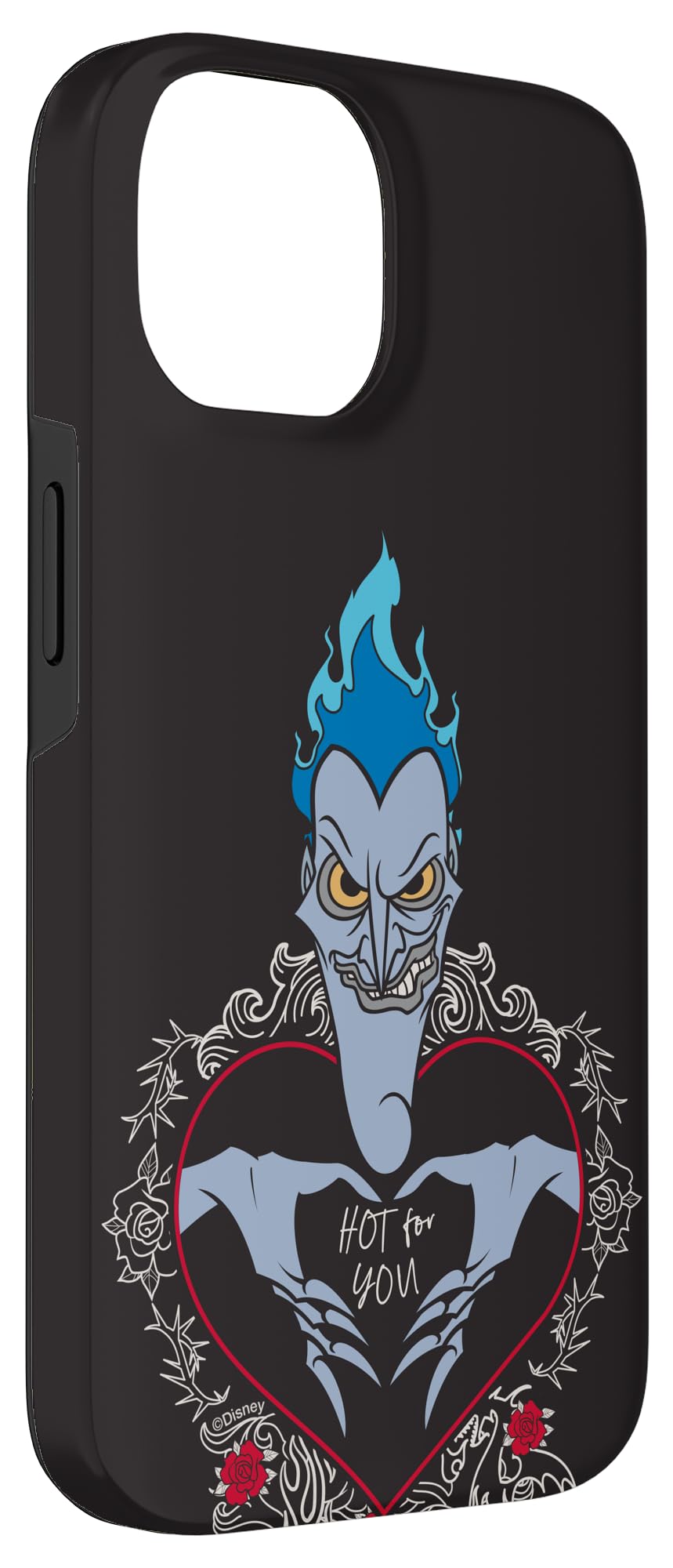 Custodia per iPhone 14 Disney Villains Hades Hercules Hot For You San Valentino