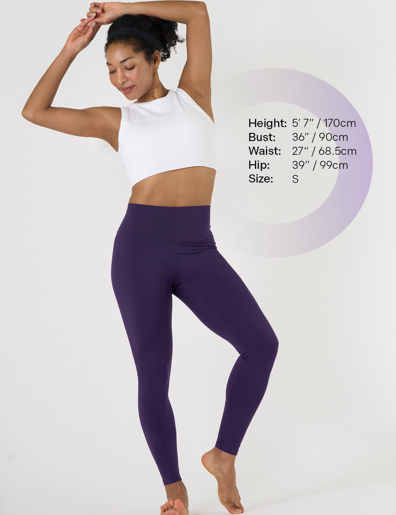 LAPASA Leggings Sportivi Yoga Donna L0A1/B1 - Pantaloni Lunghi Estivi Elasticizzati Tasche Laterali Opachi Vita Alta Push Up Contenitivi Aderenti Modellanti Snellenti Palestra Fitness Running Zumba