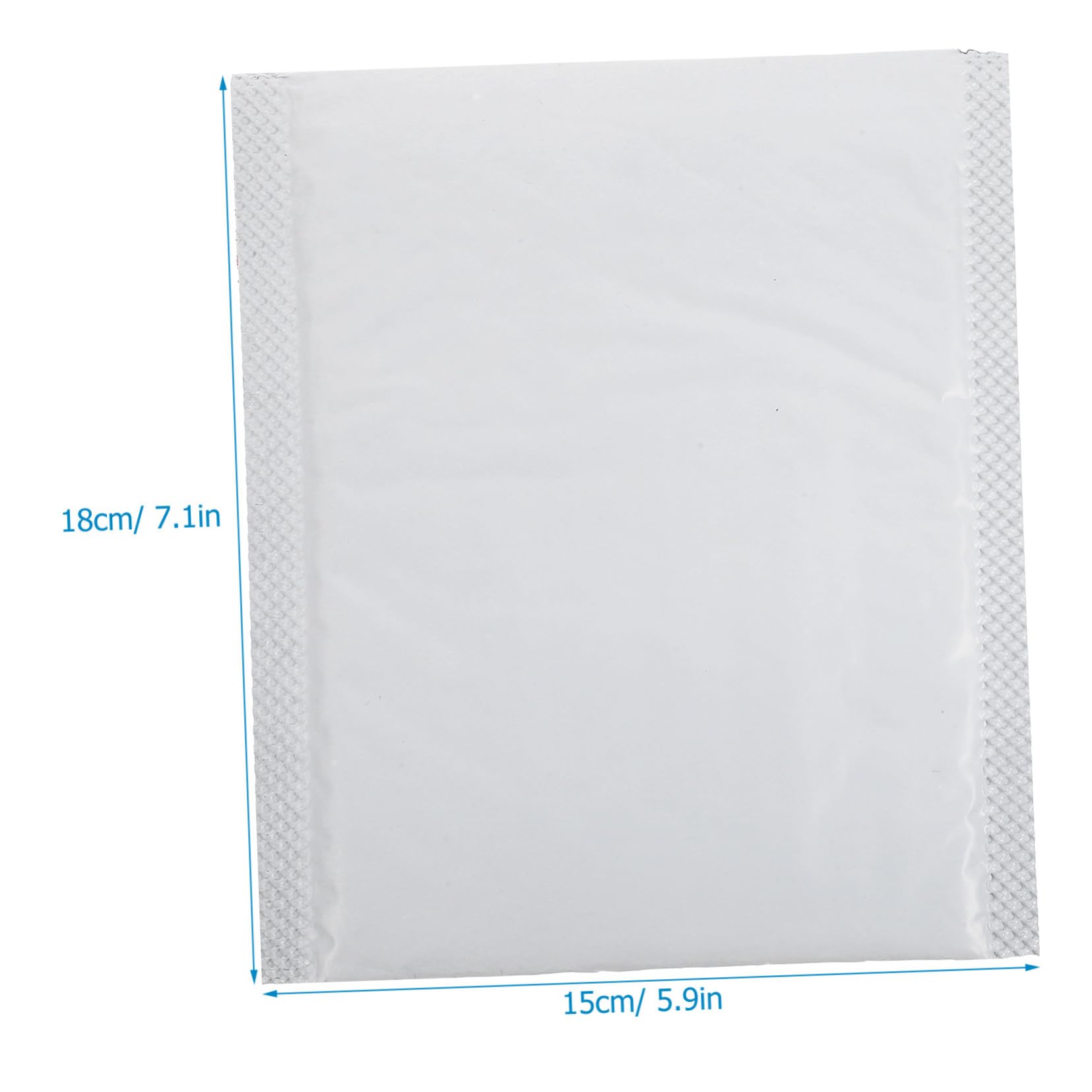 100 Stück Poly Luftpolster Versandtaschen Selbstklebend Stabile Verpackungsbeutel für Kleidung Versand Kleine Pakete Geeignet