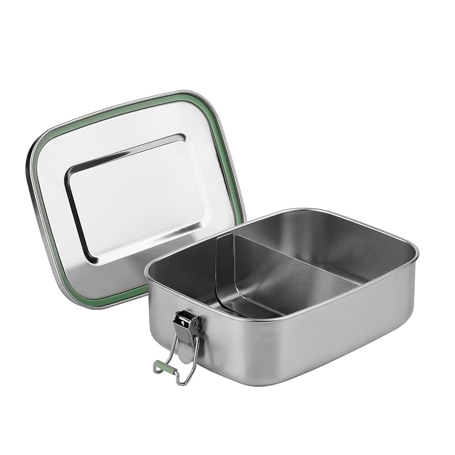 Lunch✨✨ Amazon.com: Arora Stainless Steel Bento Lunch Box - 800ml w