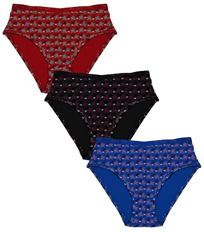 daisy dee Women's Coral_11 Coral Print Allover Printed Panty/Hipster - Combo Pack of 3 (2XL)-picture-45