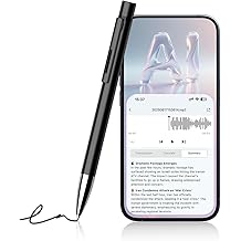 AI Voice Recorder, Pen-Type Voice Recorder, app Control, AI Note-Taking, AI Transcription and Summary, Supports Multiple Languages, 64GB Memory, no Software Payment