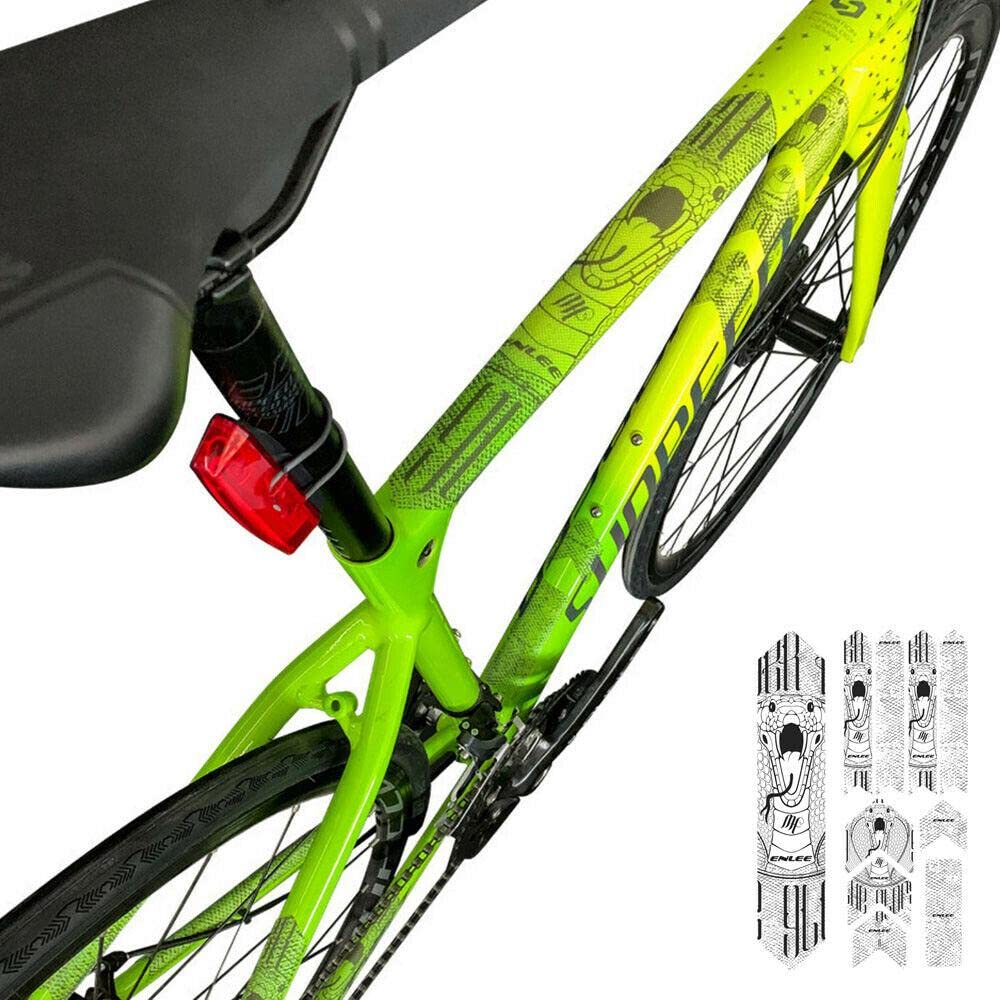 Osłona ramy roweru MTB Road Bike naklejka dekoracyjna taśma wąż