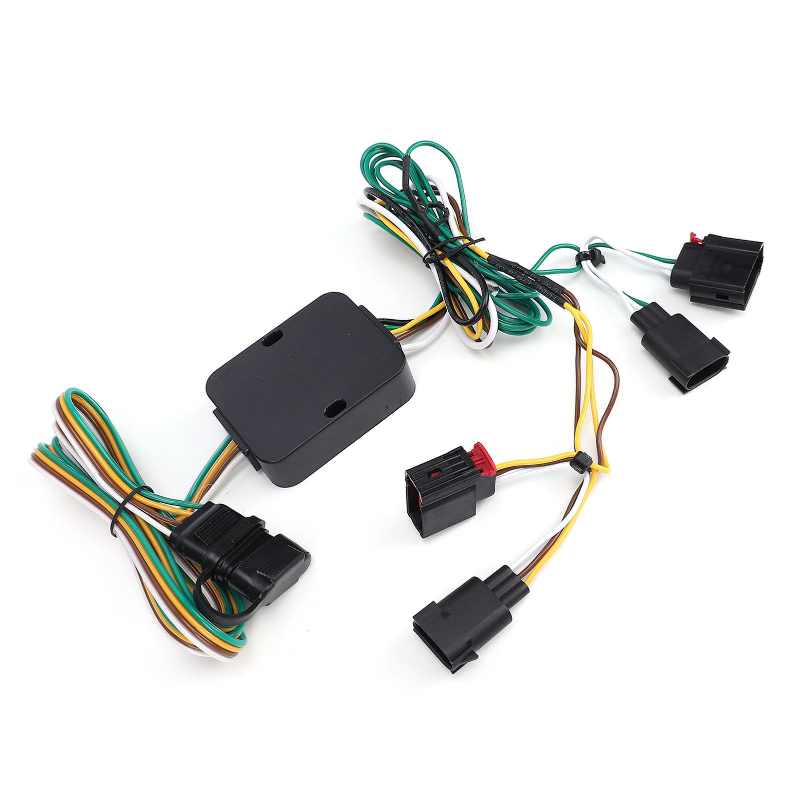 Fabater 4-poliger Anhänger-Kabelbaumsatz. Standardmäßiger 4-poliger Stecker für Grand Caravan 2008–2010. Kabelbaumstecker für Anhängerkupplung. Geeignet für Reisen Im Freien, Umzug nach Hause