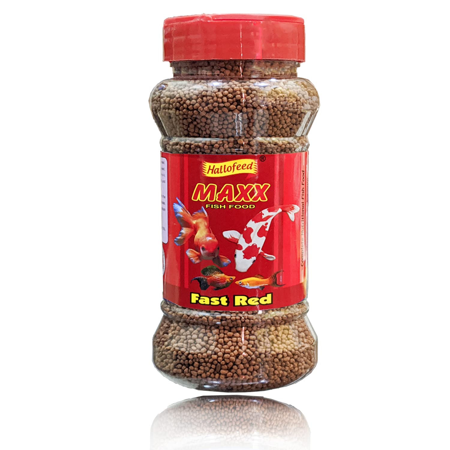 Hallofeed Maxx Fast Red Fish Food -100gm