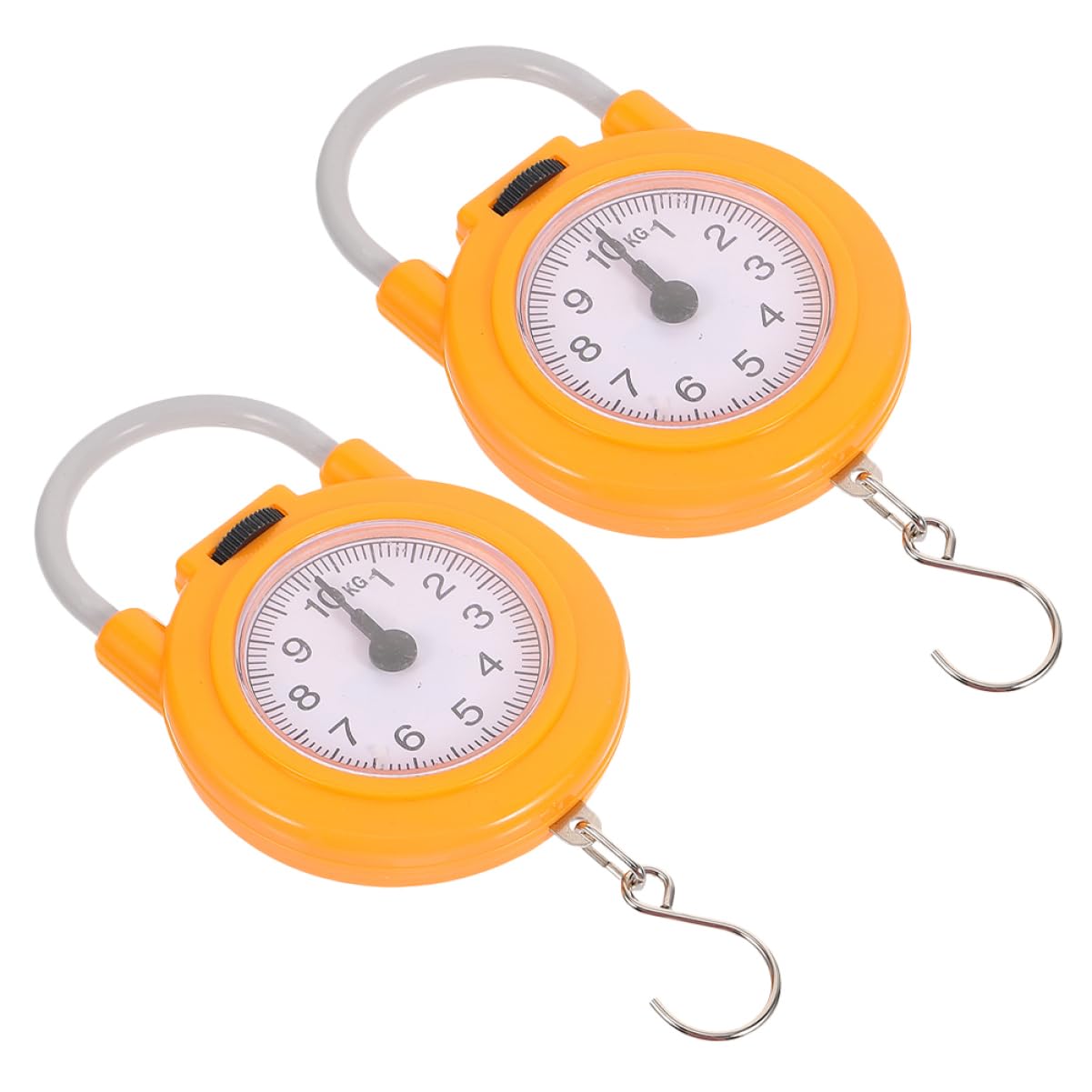 FOMIYES Retro Kitchen Scale Handheld Spring Scale Portable Weighing Machine for Fishing Kitchen Travel