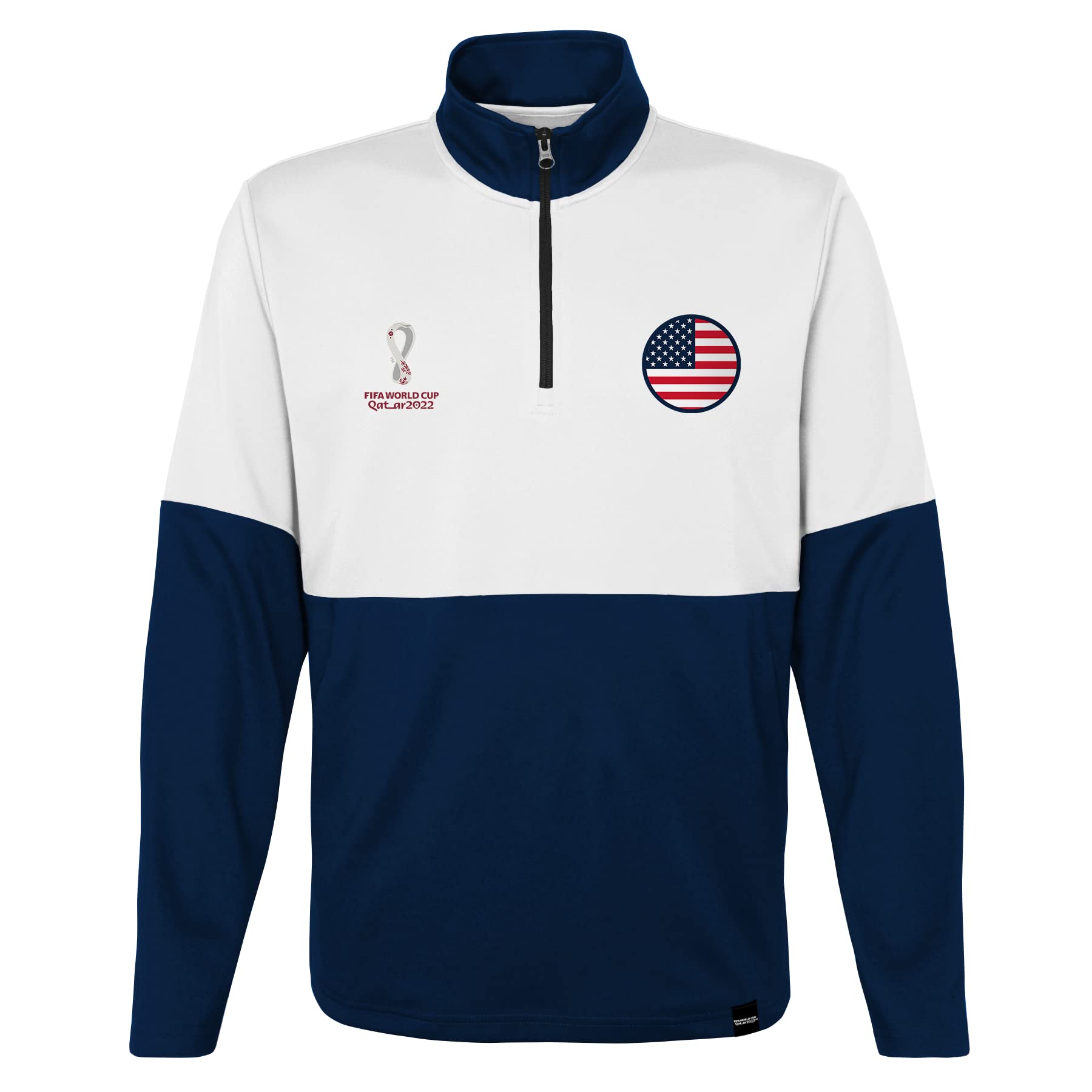 Outerstuff Mens Fifa World Cup Country 1/4 Zip Top Sweater