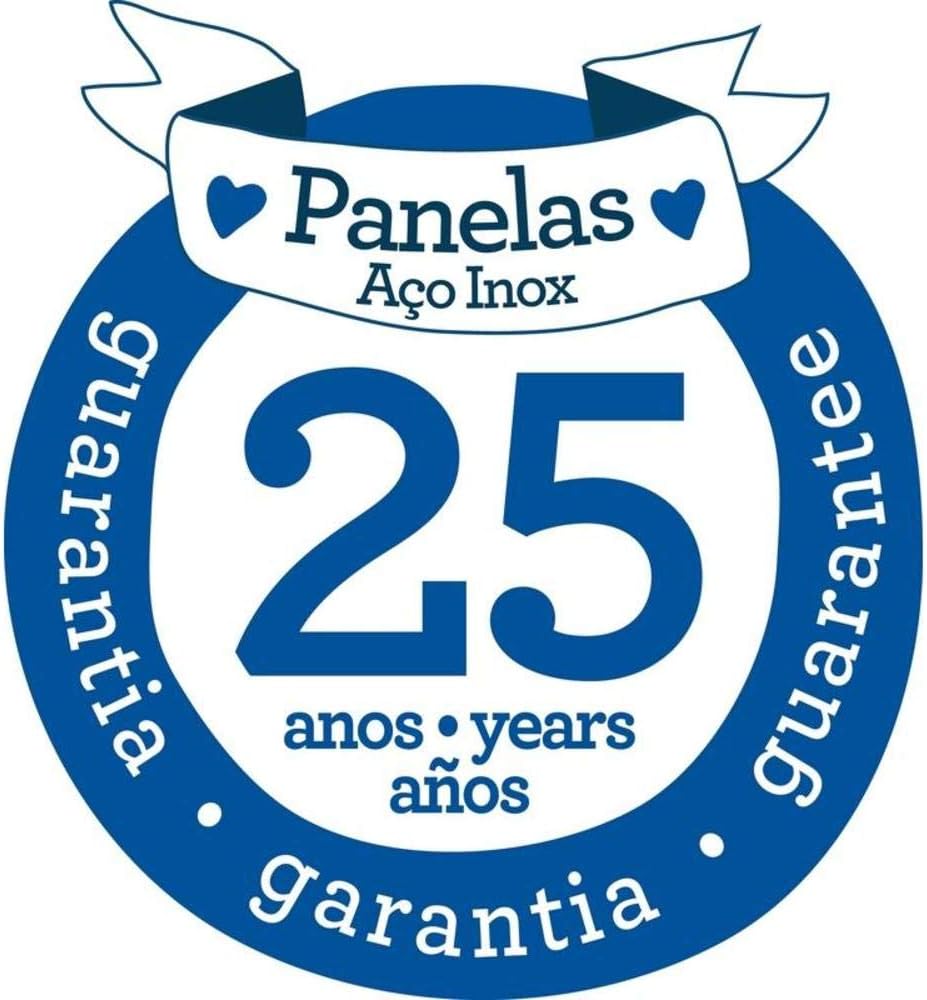 Jogo de Panelas com Fundo Triplo, Tramontina, Solar 65510740, Inox