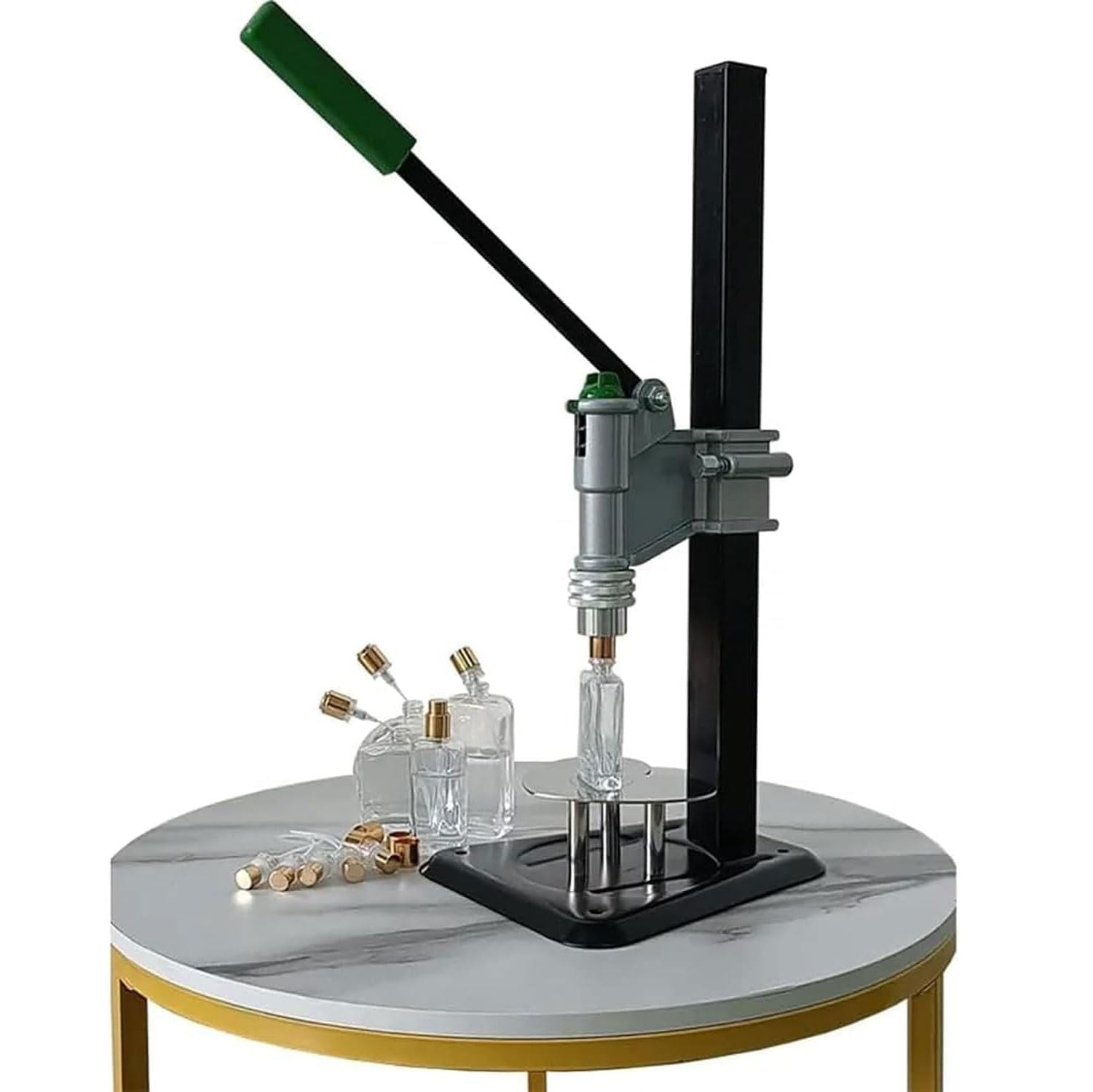 Regolazione Regolabile Dell'Alta dell'albero del Cappuccio del Cappuccio del Profumo del Cappuccio del Cappuccio 15mm Flaconcino del sigillante della pressa Inossidabile
