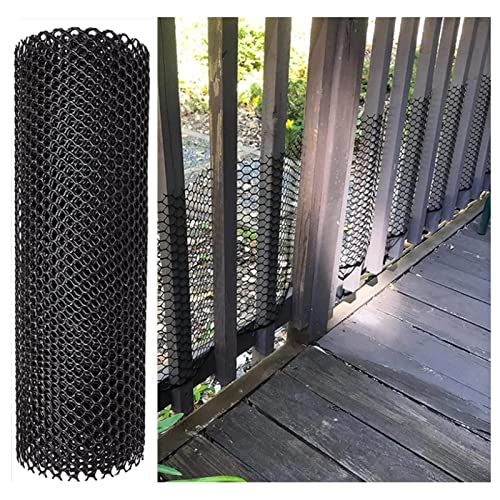 Malla de alambre de pollo para plantas y manualidades, rollo de valla de plástico/malla de jardín/red de aves de corral, para valla de casa y jardín y proyecto de renovación del hogar (color: ancho 50