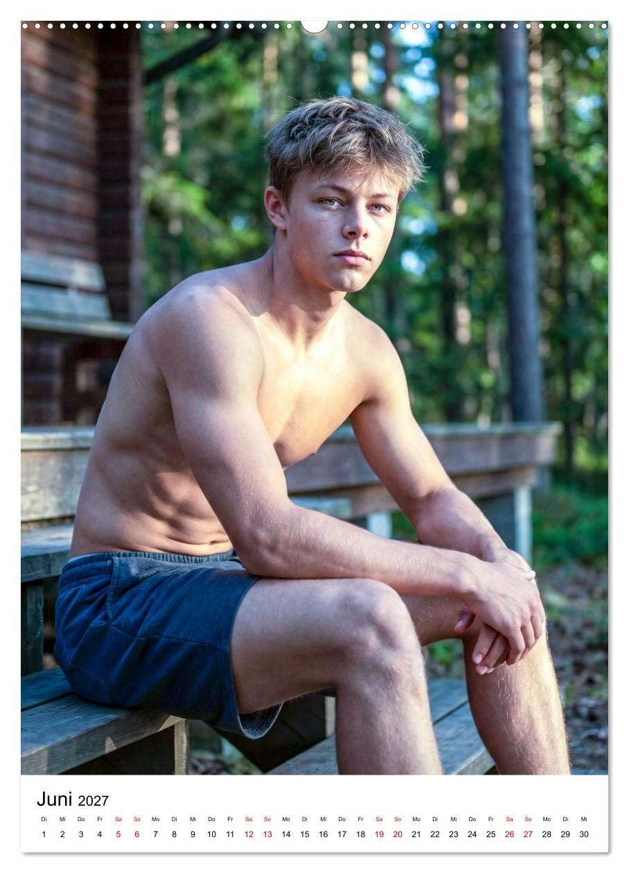Guys Next Door - Junge Männer von nebenan (hochwertiger Premium Wandkalender 2027 DIN A2 hoch), Kunstdruck in Hochglanz: Ausdrucksstarke Bilder junger ... Ausstrahlung und Nähe. (CALVENDO Erotik)