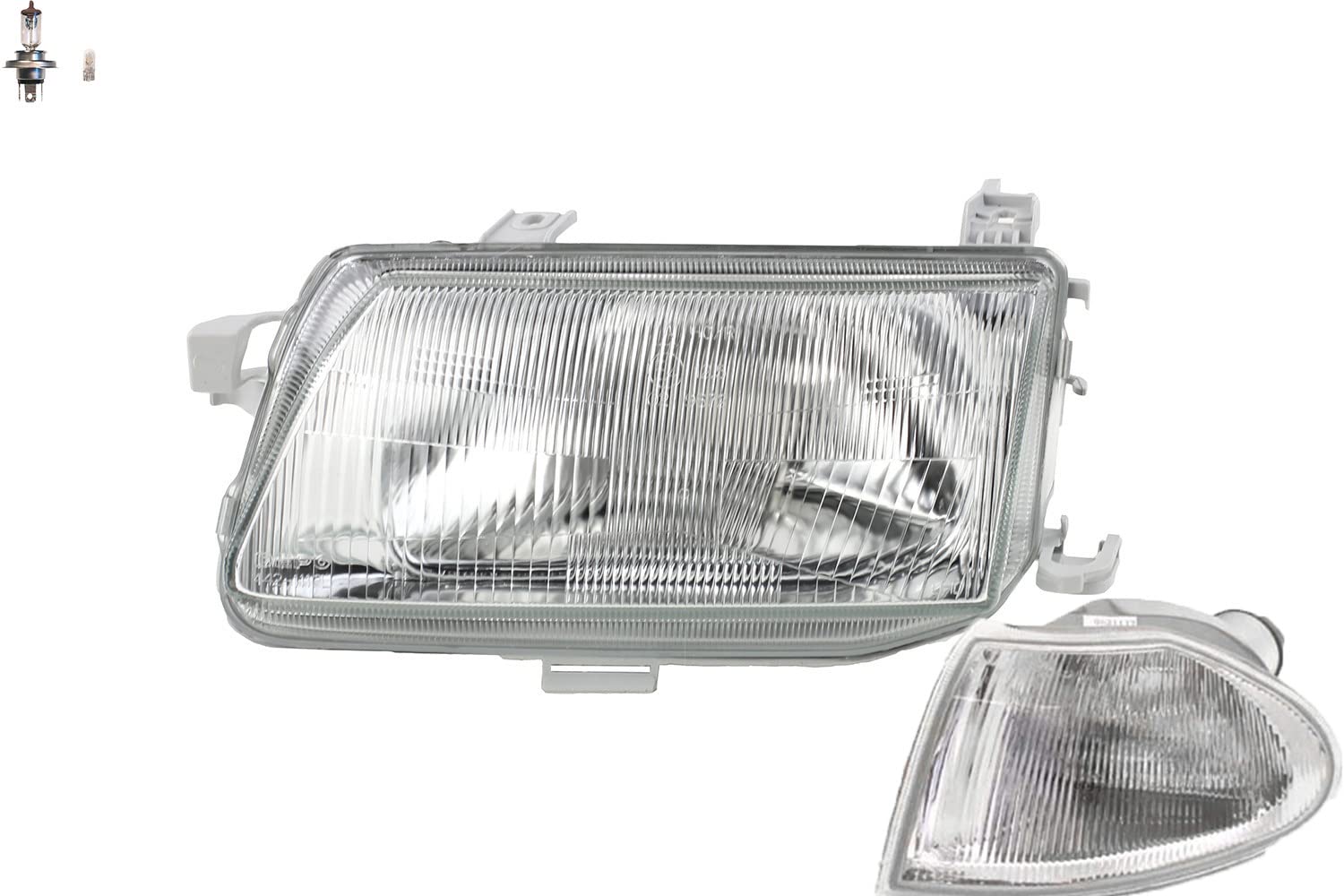 Johns, Scheinwerfer passend für Opel Astra F 09/1994-09/1998 Links Leuchtmittel Blinker