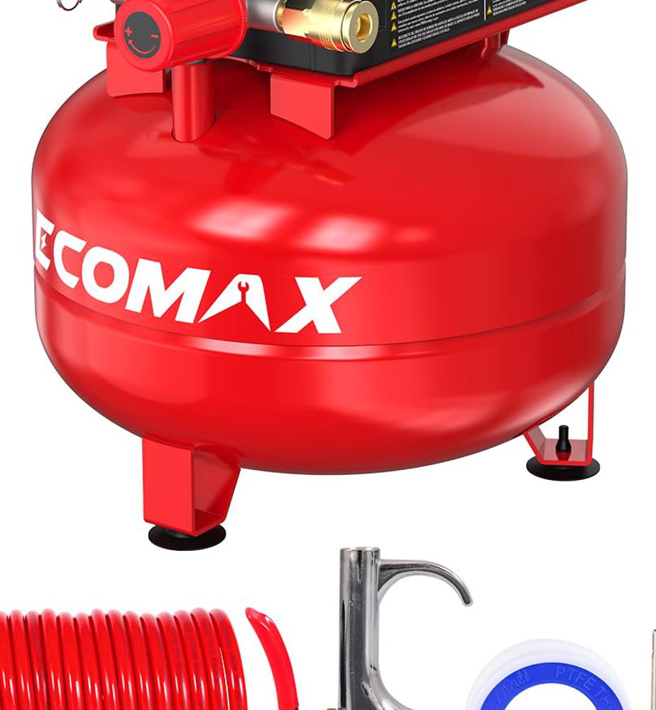 Amazon.com: ECOMAX Air Compressor 3 Gallon 110 PSI Pancake