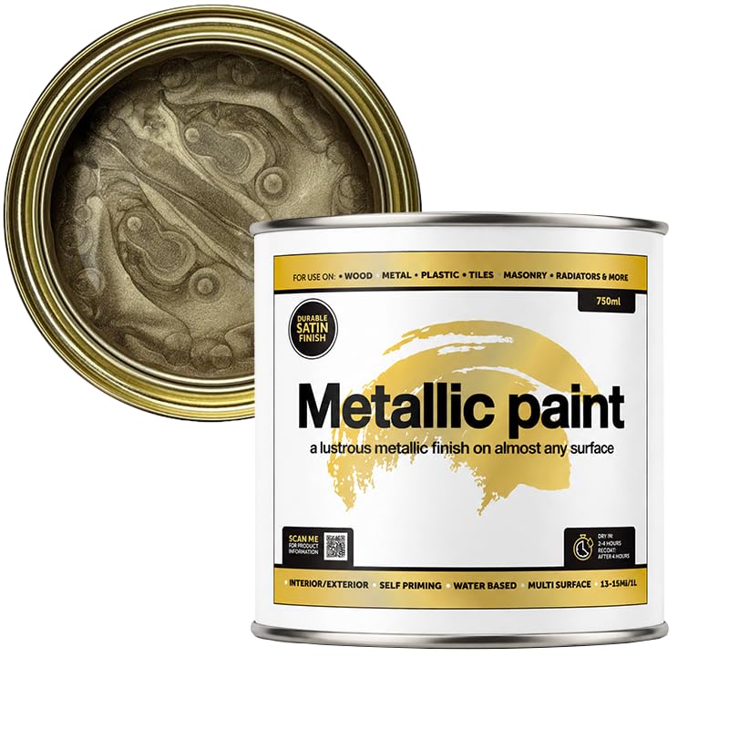 Colour Centre Metallics Paint (Yellow Gold 5, 5 Liters)