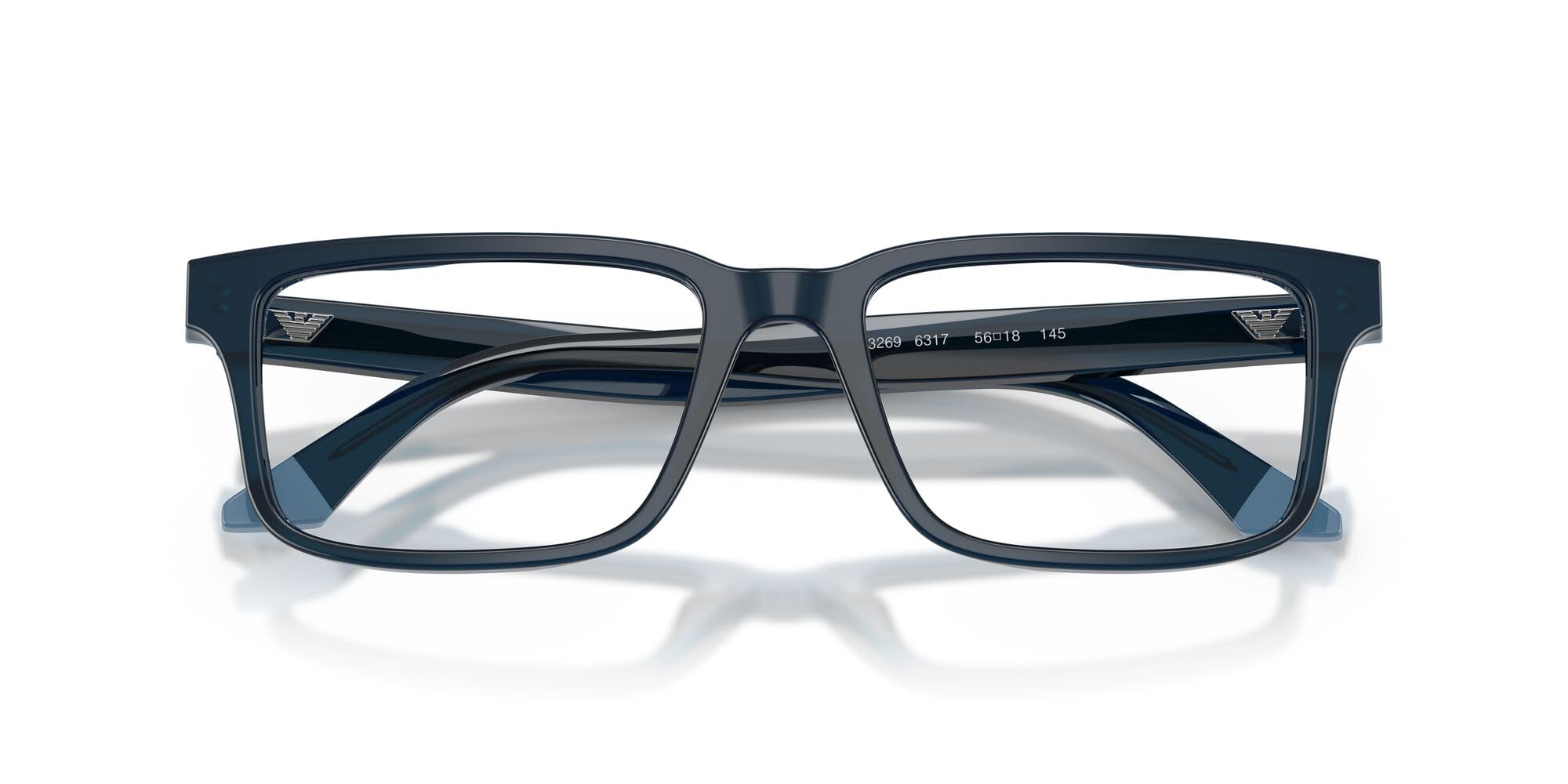Emporio Armani Ea3269 prostokątne ramki na okulary na receptę